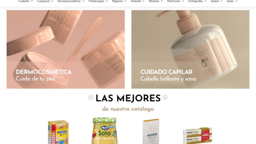 Web de Farmacia La Torre 24h diseñada por GrupoDW