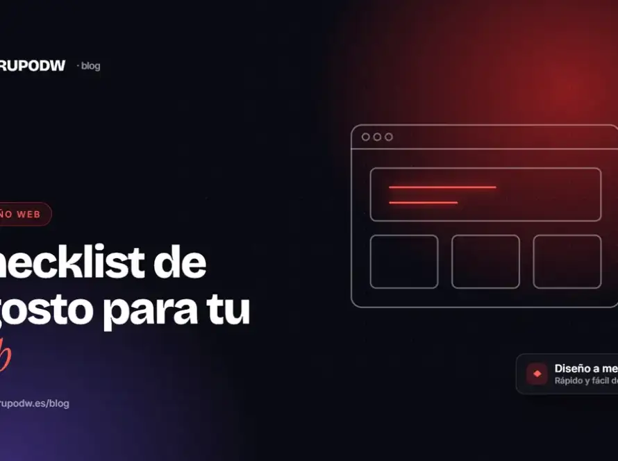Checklist de verano para tu web: lo que conviene revisar en agosto