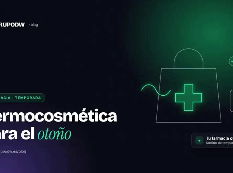 Dermocosmética en otoño: rutinas y oportunidades en la farmacia online