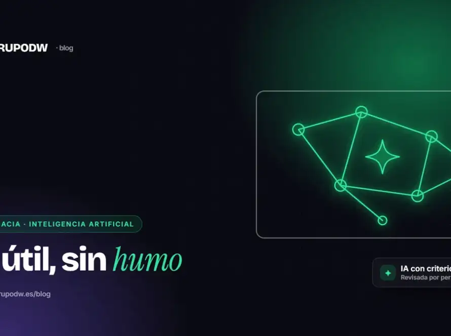 IA para pymes y farmacias: usos realistas y cómo empezar con un piloto