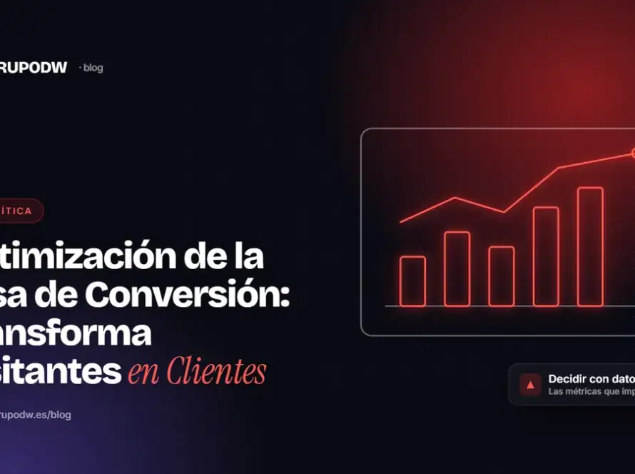 Optimización de la Tasa de Conversión: Transforma Visitantes en Clientes