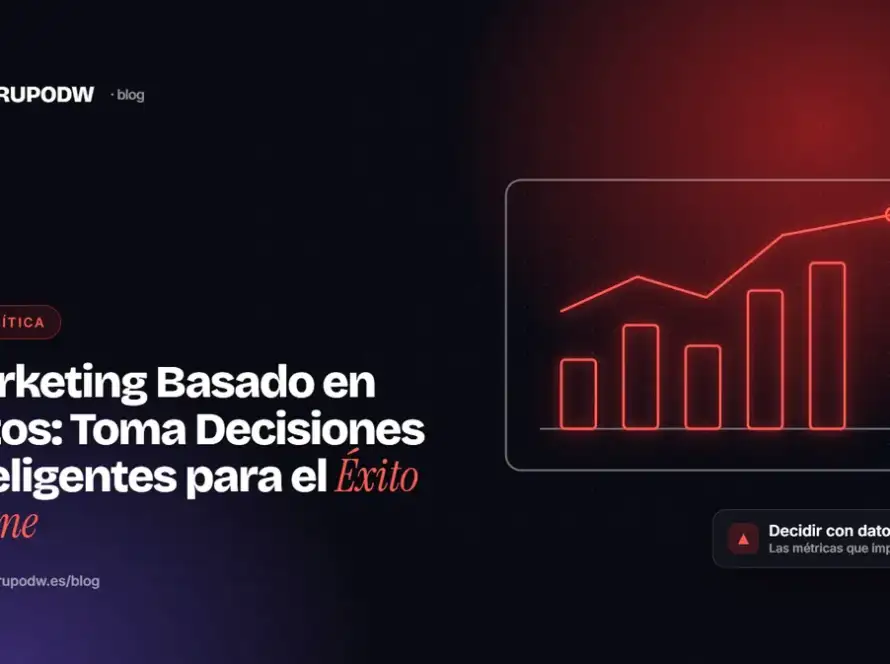 Marketing Basado en Datos: Toma Decisiones Inteligentes para el Éxito Online