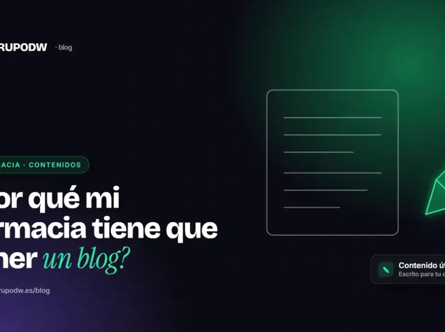 ¿Por qué mi farmacia tiene que tener un blog?