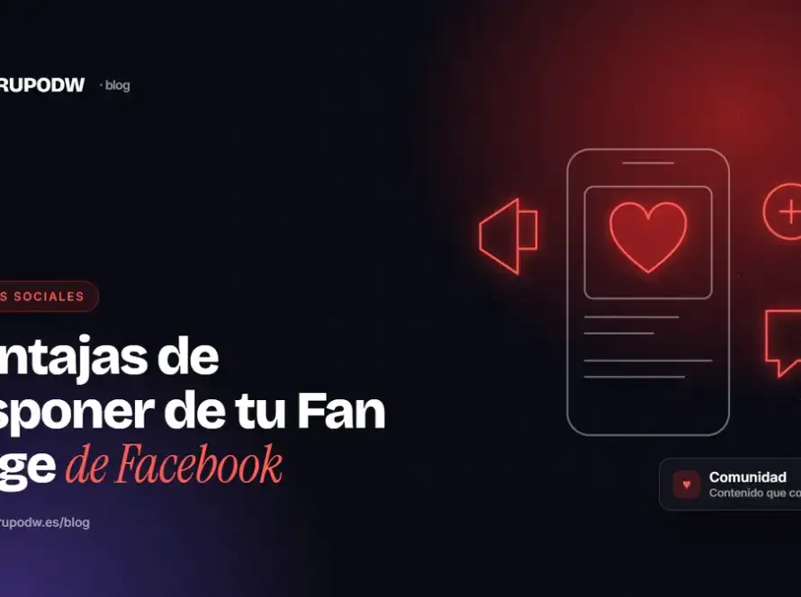 Ventajas de disponer de tu Fan Page de Facebook