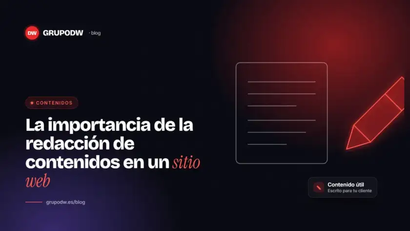 La importancia de la redacción de contenidos en un sitio web