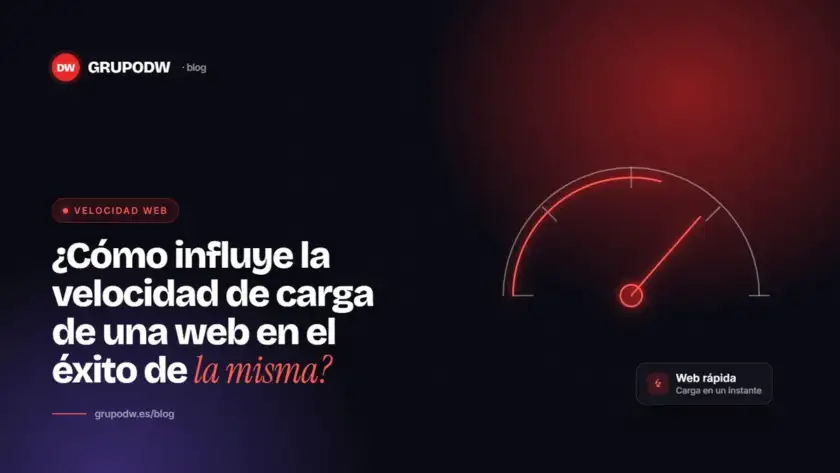 ¿Cómo influye la velocidad de carga de una web en el éxito de la misma?