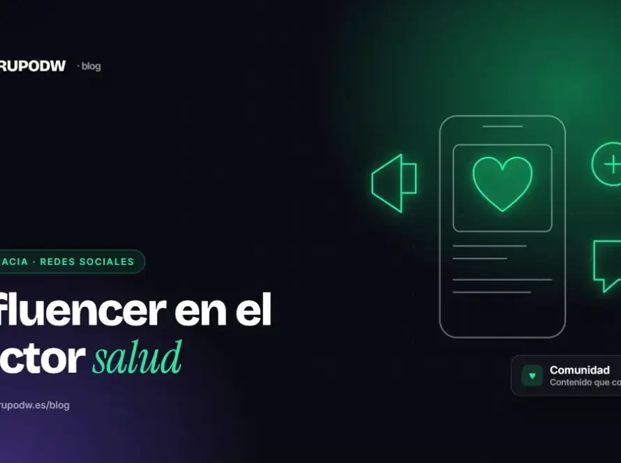 Influencer en el sector salud