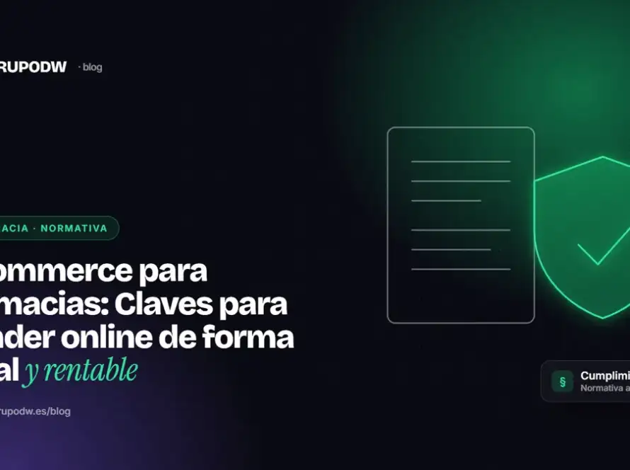 eCommerce para farmacias: Claves para vender online de forma legal y rentable