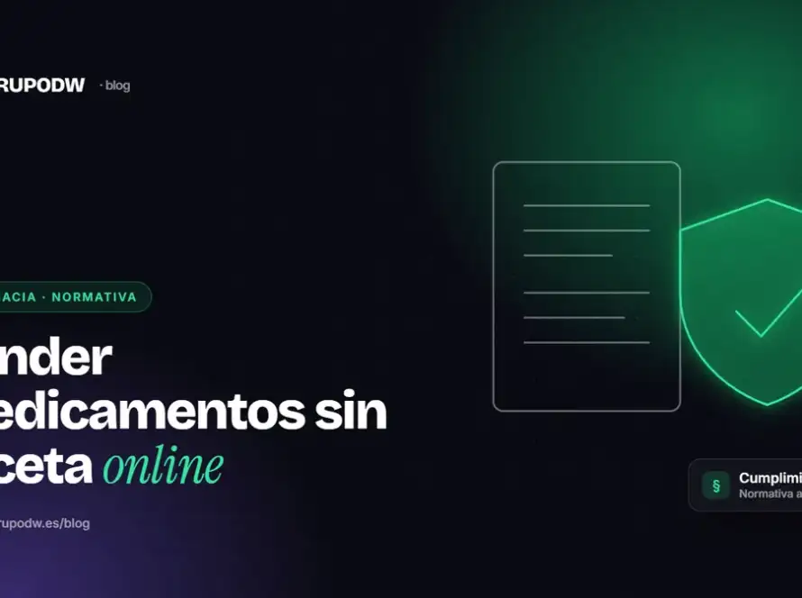 Vender medicamentos sin receta online: el RD 870/2013 paso a paso