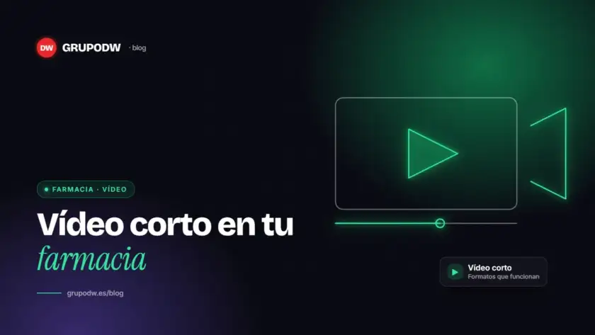 Vídeo corto para farmacias: formatos que funcionan y límites legales