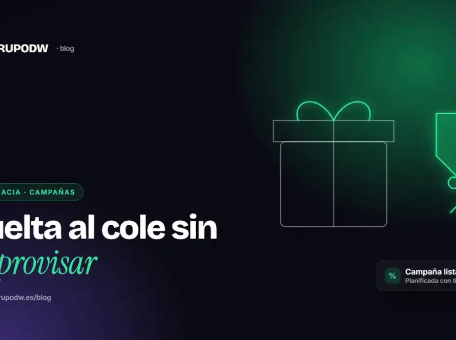 Vuelta al cole: cómo preparar la campaña en farmacia y comercio online