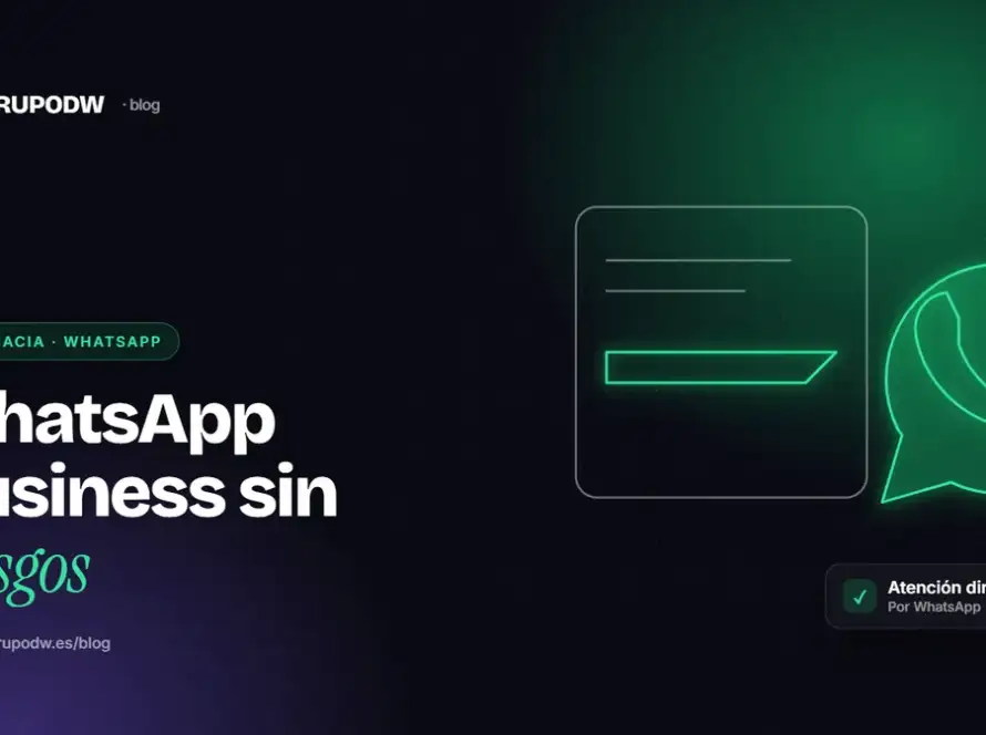 WhatsApp Business para farmacias y comercios: guía y privacidad